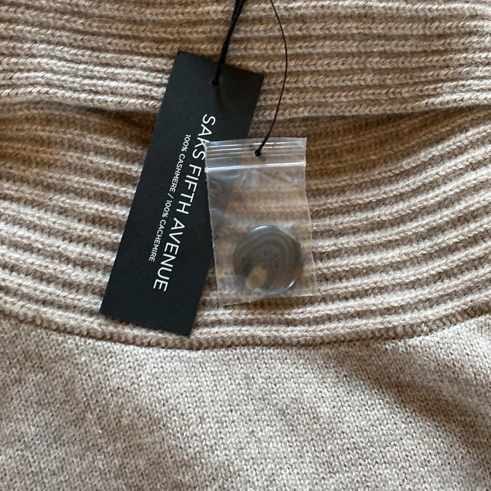 💯 Cashmere Luxurious Turtleneck Sweater New With Tags - Picture 12 of 15